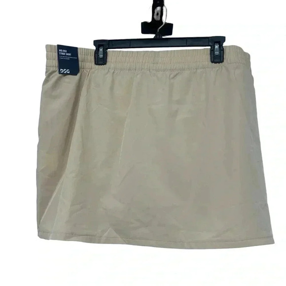 DSG SKORT WOMENS XXL STRIDE SANDY SLATE PICKLEBALL GOLF TENNIS PREPPY RUNNING - Picture 4 of 8